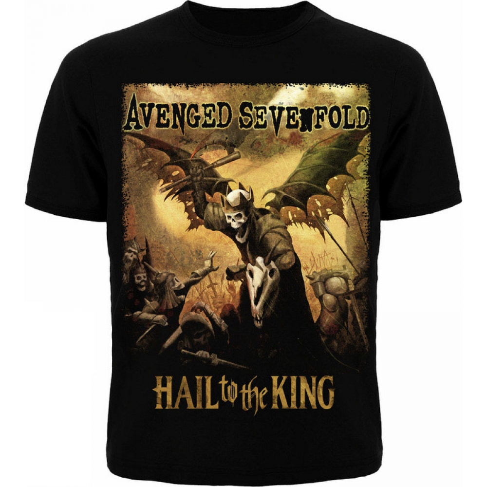 

Футболка Rockway Avenged Sevenfold "Hail To The King" Черный , Размер, Футболка Rockway Avenged Sevenfold "Hail To The King" Черный , Размер S