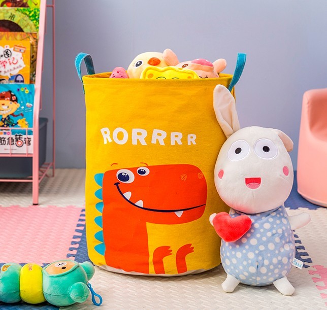 

Корзина для игрушек UKC Baby Play Дракончик Желтый