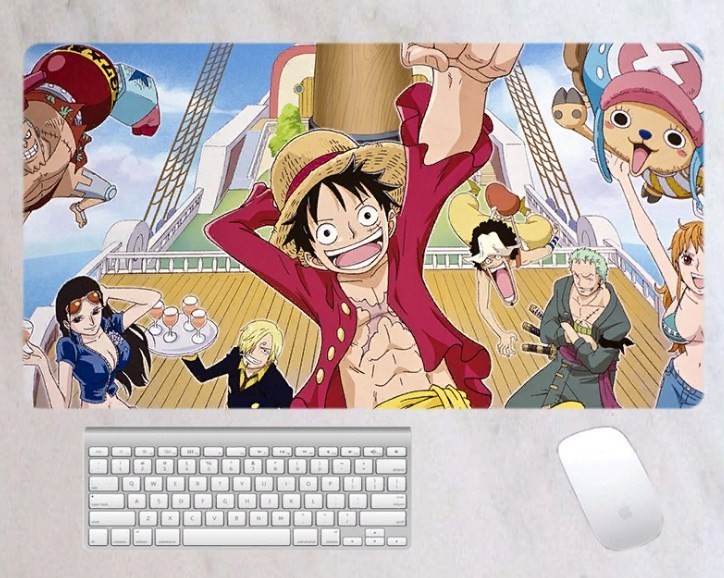 

Игровая поверхность для компьютерной мыши и клавиатуры UKC коврик на стол нескользящий 80х30 см 600015