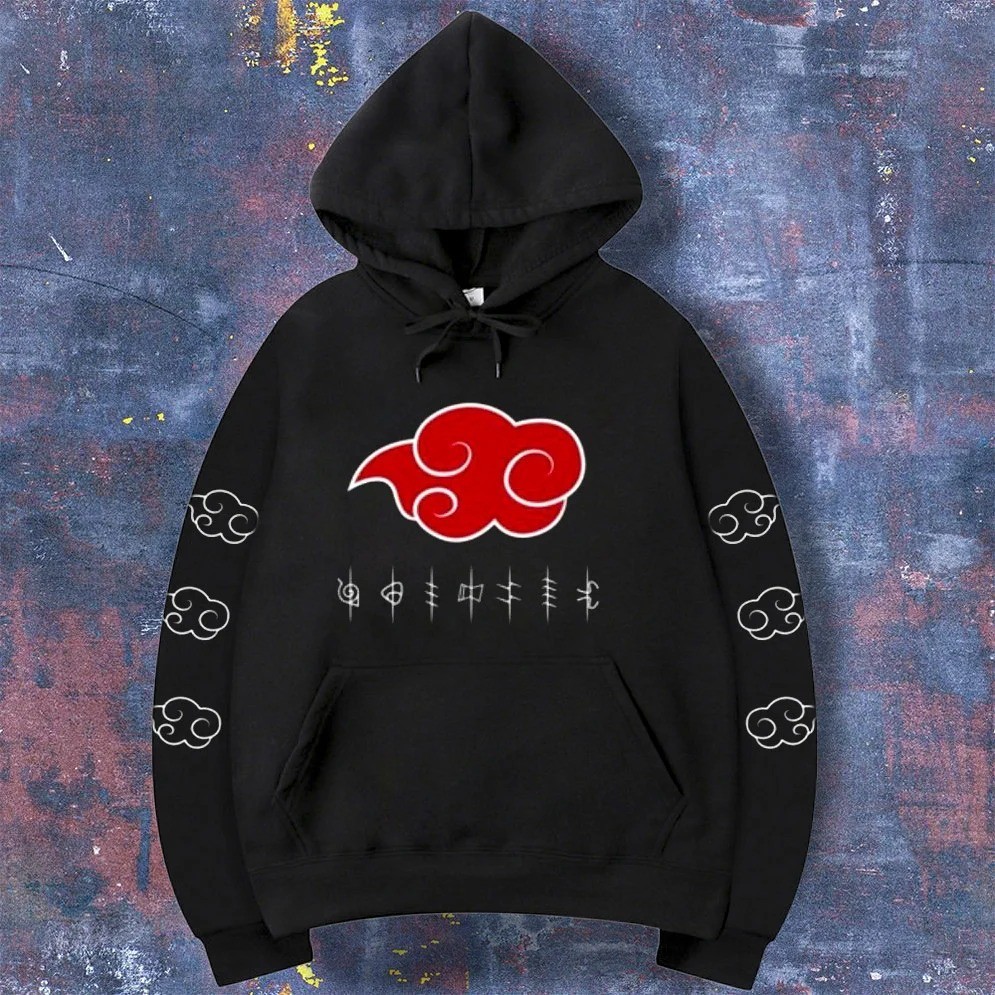 

Худи A SHO Аниме Акацуки  черный, Худи A SHO Аниме Акацуки XL черный