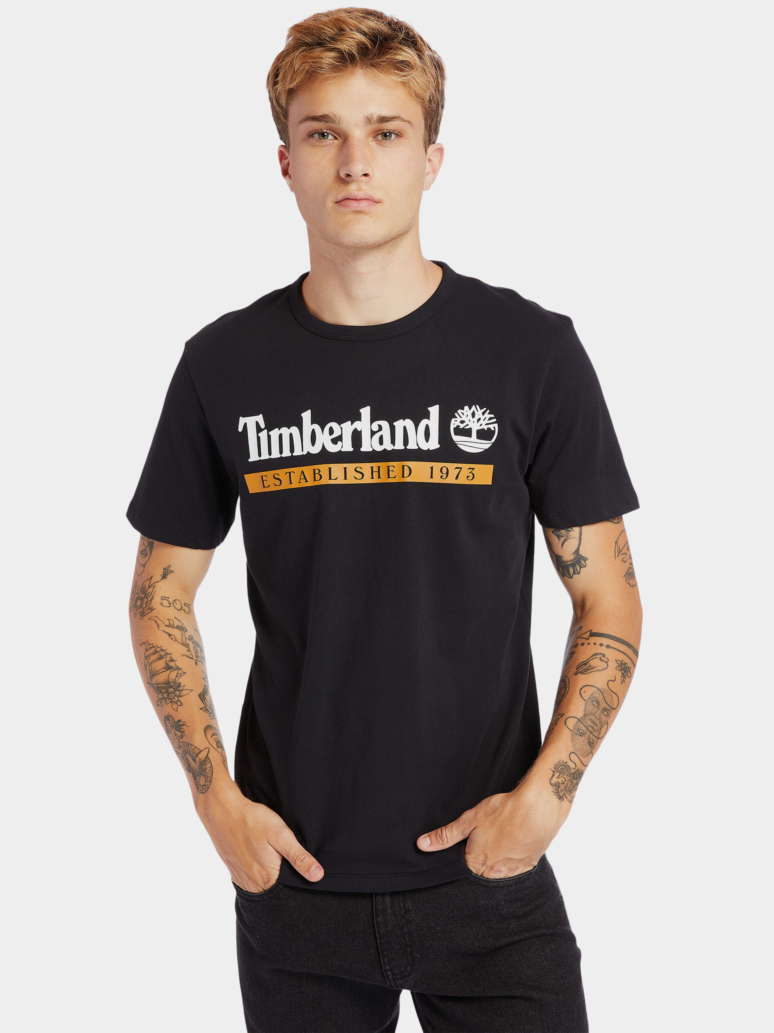 

Футболка Timberland TB0A2BV6P56 L Черная