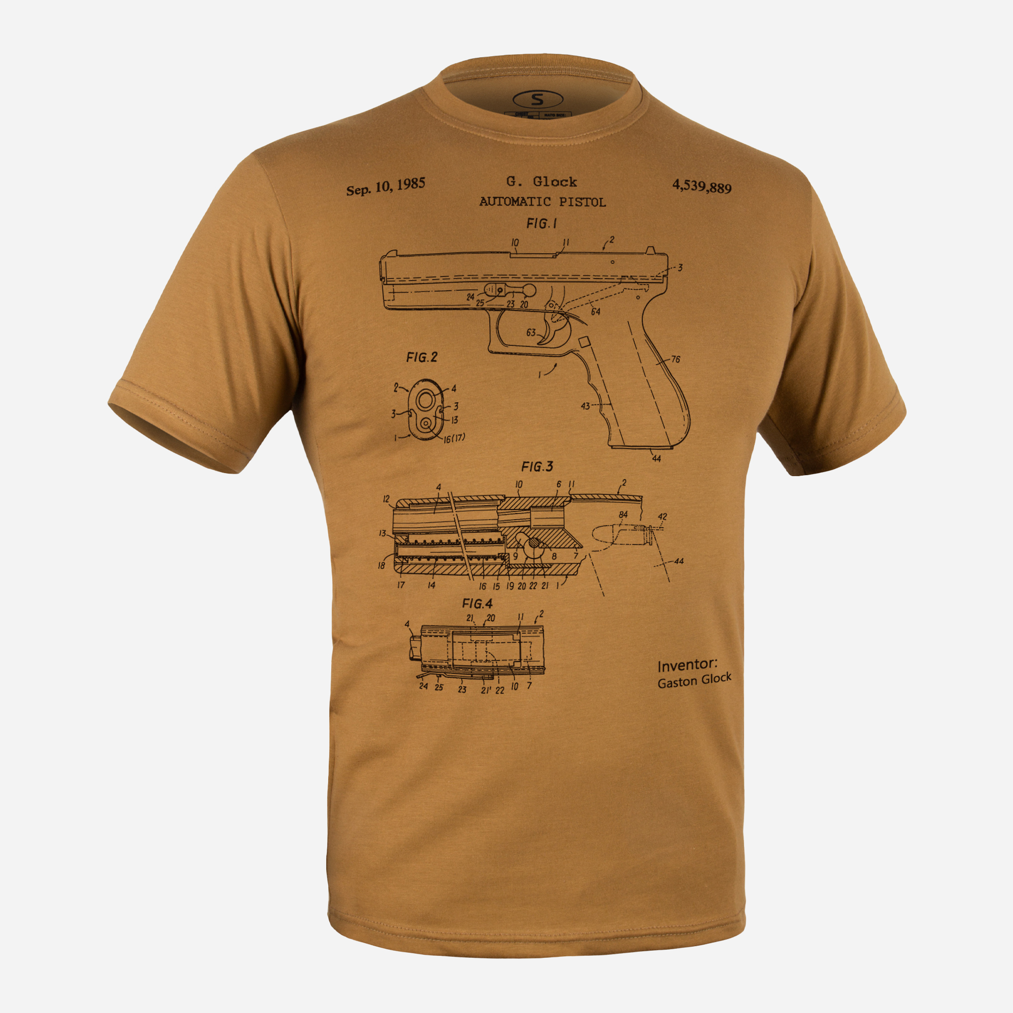 

Футболка P1G-Tac Glock Pistol Legend UA281-29891-CB-GK  1174-Coyote Brown, Футболка P1G-Tac Glock Pistol Legend UA281-29891-CB-GK XL 1174-Coyote Brown