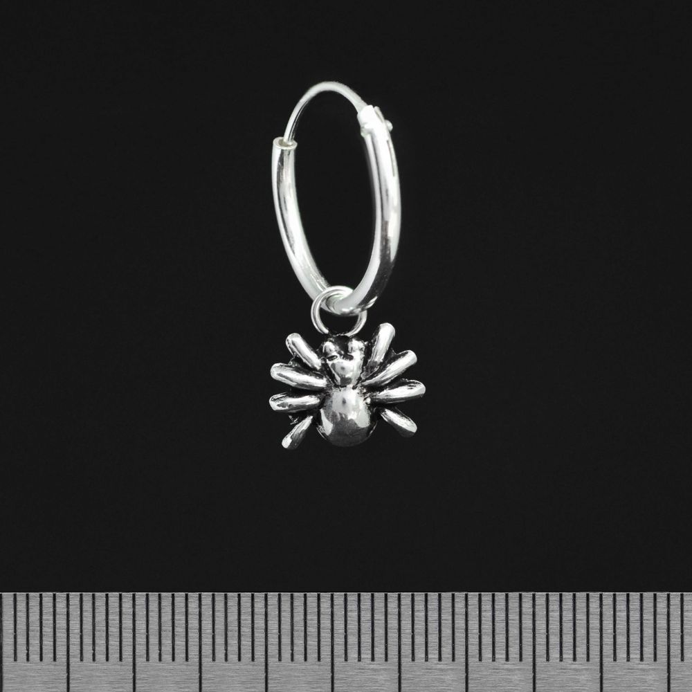 

Серьга серебряная, кольцо с пауком (eas-074)