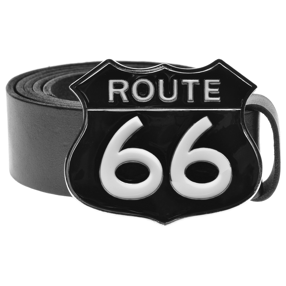 

Пряжка Rockway Route 66 , Комплект поставки товара Пряжка + ремень (кожзам)