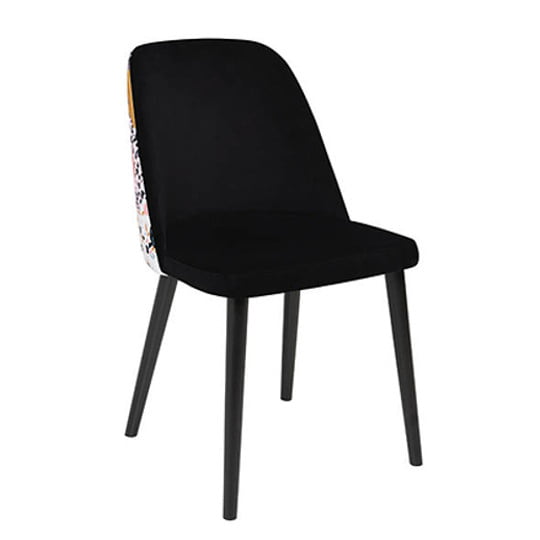 

Современный стул для гостиной или столовой Aka Black Red White 48x79x57 (D09-TXK_AKA) 080546