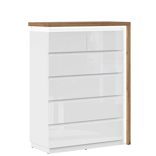 

Комод Nors Black Red White 96.3х125.9x42.2 (S446-KOM6S) 077152