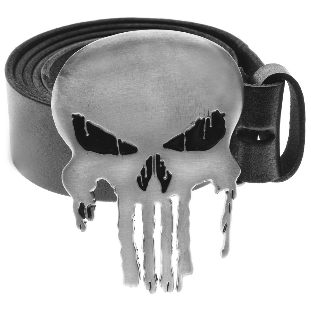 

Пряжка Rockway Punisher , Комплект поставки товара Пряжка + ремень (кожзам)