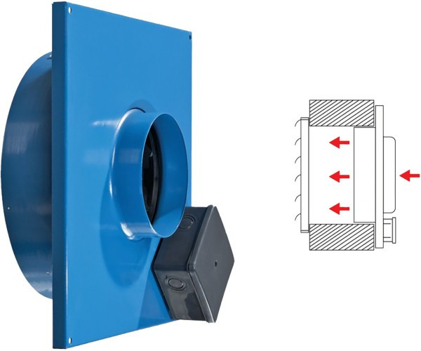

Канальний вентилятор Вентс ВЦ-ВК 125