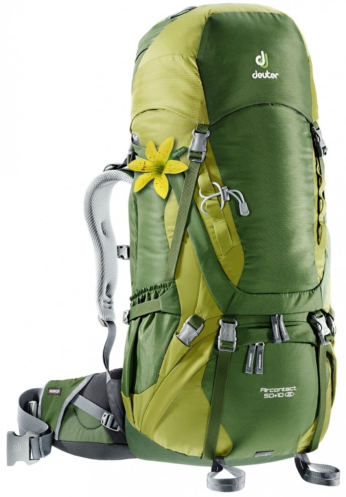 

Рюкзак Deuter Aircontact 50+10 SL pine-moss
