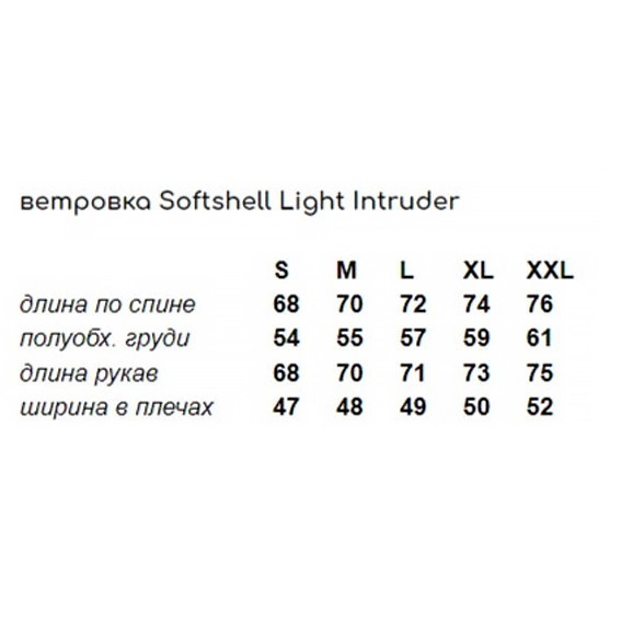 

Мужская весенняя куртка Intruder "SoftShell Lite" M сине-черная