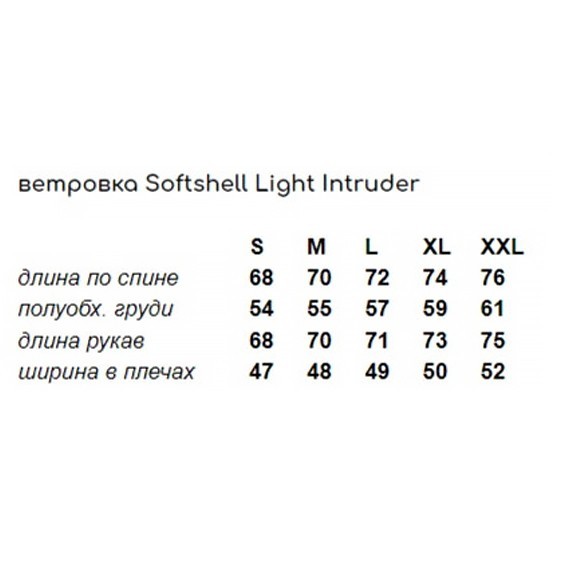

Мужская весенняя куртка Intruder SoftShell Lite 'iForce' M хаки-черная