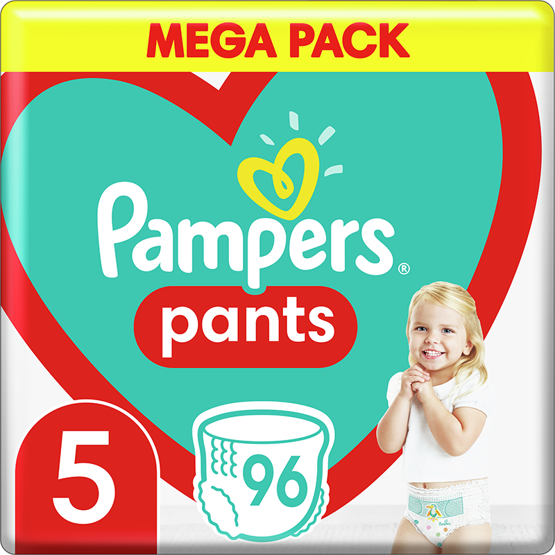 

Підгузки-трусики Pampers Pants Junior Розмір 5 (12-17 кг), 96 шт