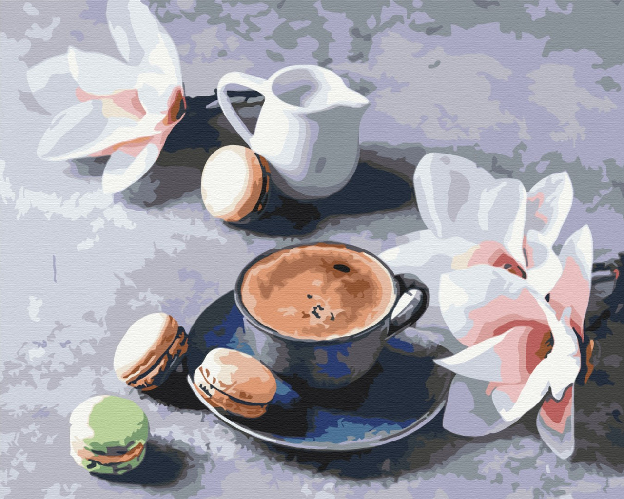 

Картина по номерам - Кофе и магнолии BrushMe 40*50см. (BS34316)