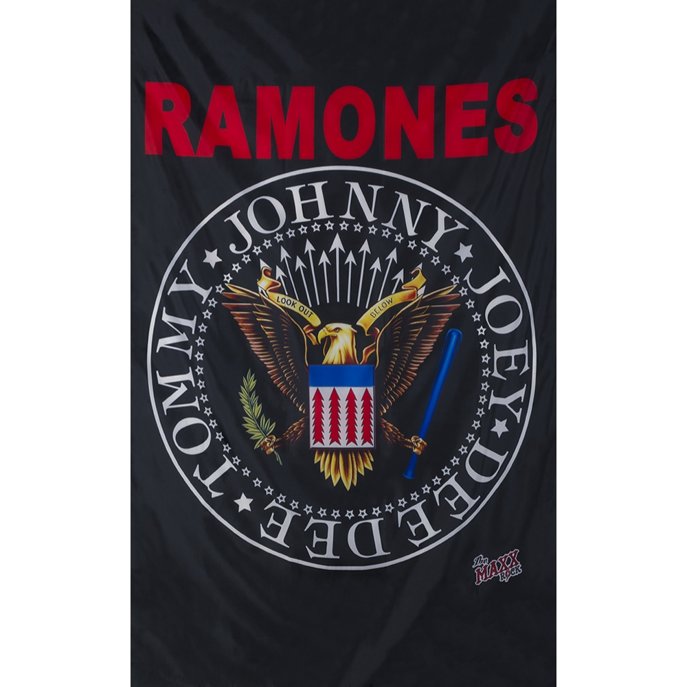 

Флаг Ramones (logo) (FR-18) (00000006838)
