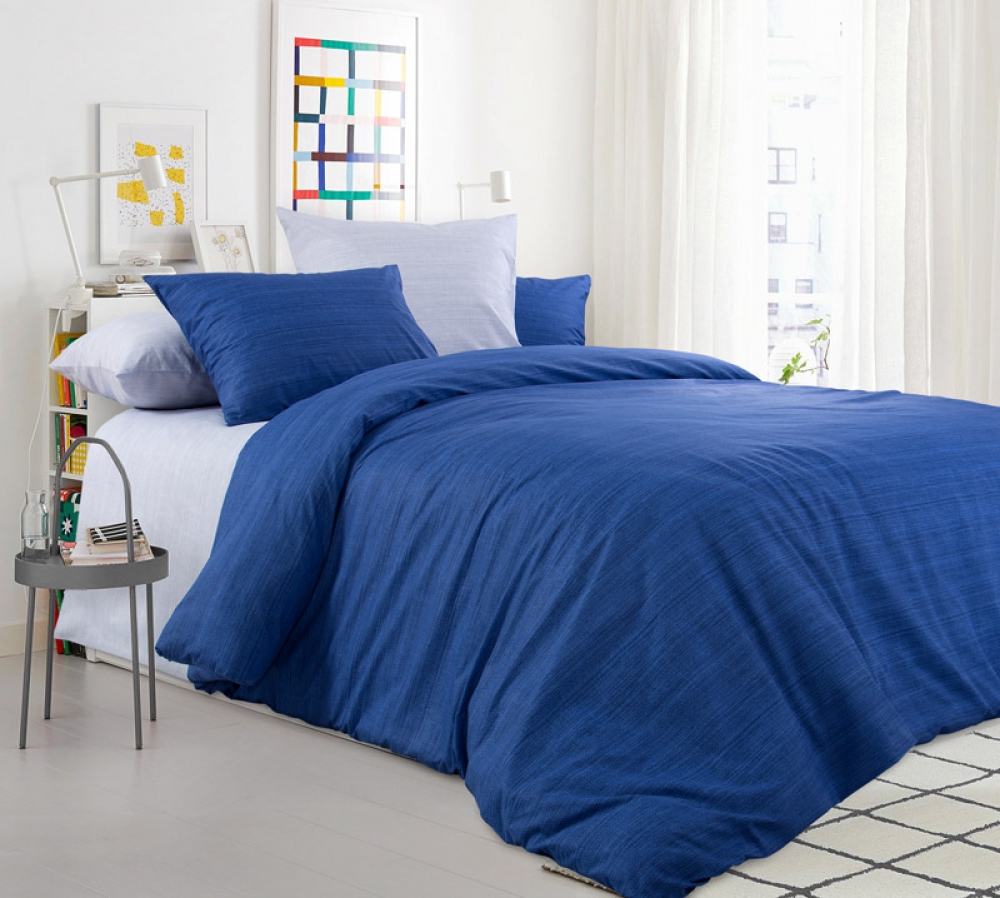 

Комплект постельного белья Komfort-tekstil Эко 15+9, перкаль (Семейный на резинке)