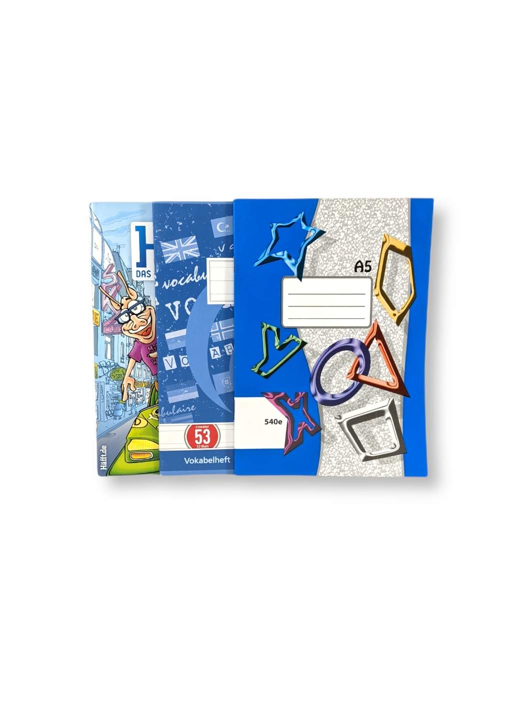 

Школьный набор 3 шт.( дневник, блокнот, словарь). herlitz разноцветный PM1-11206