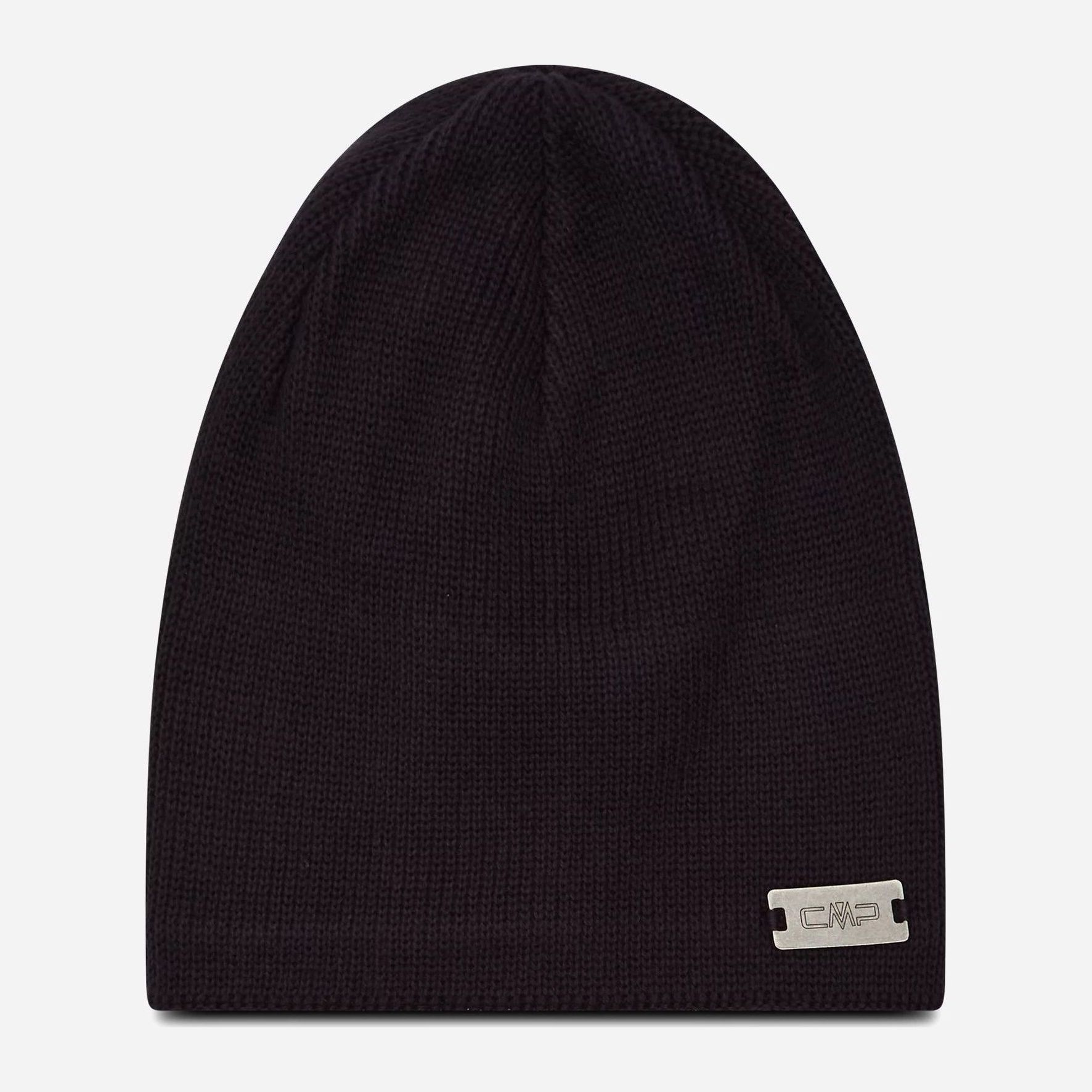 

Шапка CMP Man Knitted Hat 5501720-N950 Black Blue