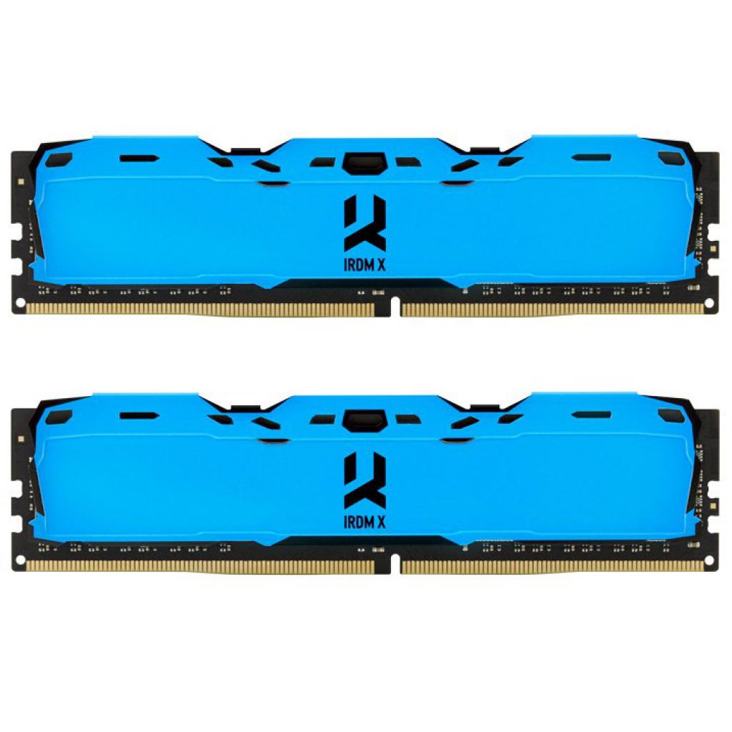

Модуль пам&яті для комп&ютера DDR4 16GB (2x8GB) 3000 MHz IRDM Blue GOODRAM (IR-XB3000D464L16S/16GDC)