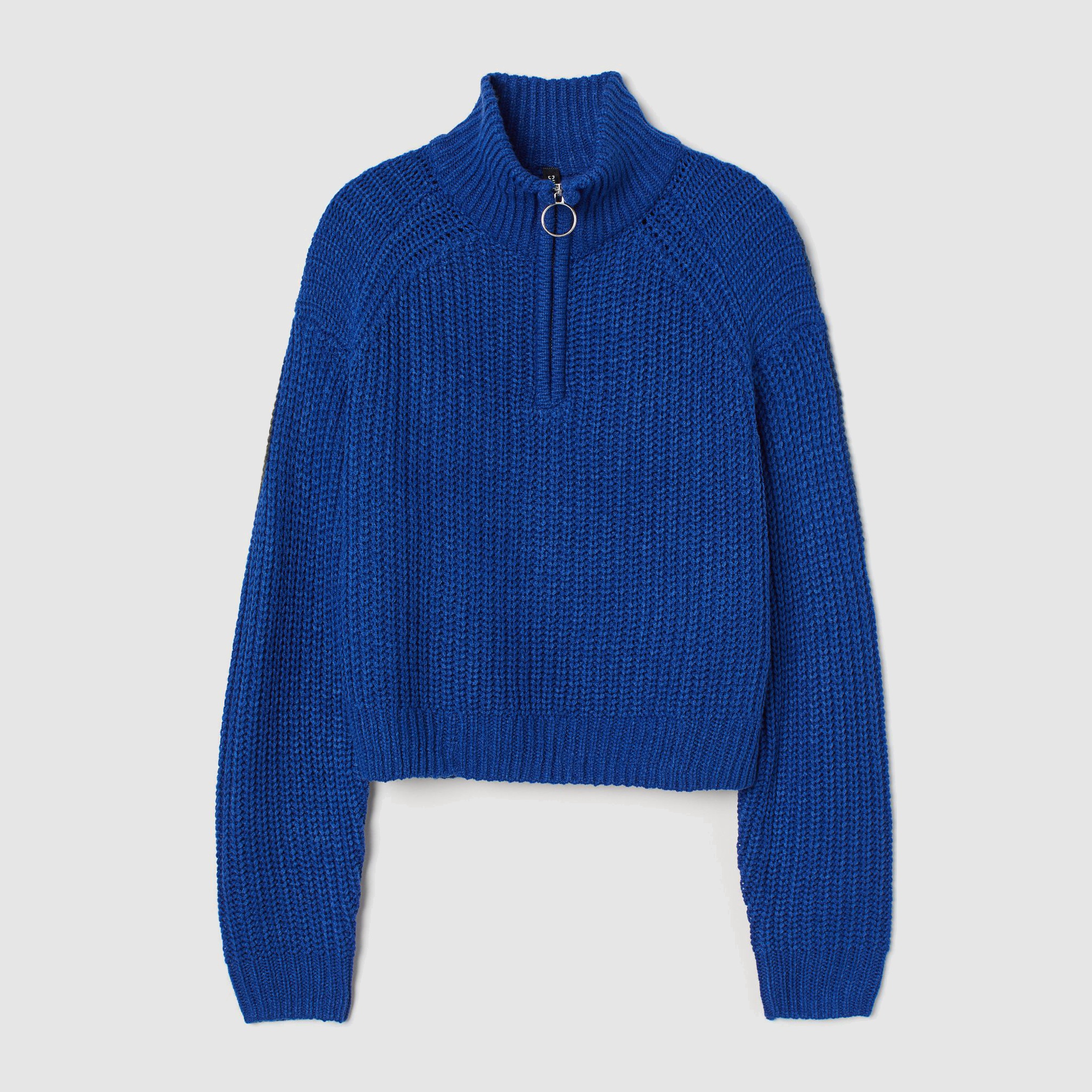 

Свитер H&M 1708-8968172 XS Синий