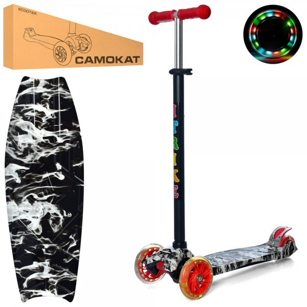 

Самокат I-Trike Maxi JR3-055-1-WP12 79-88 см черный