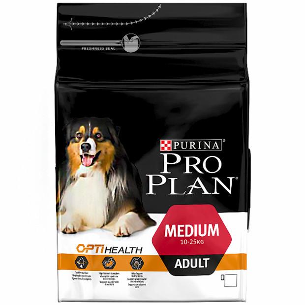 

Сухой корм для собак Pro Plan (Про План) Medium Adult 14 кг с курицей для взрослых собак средних пород