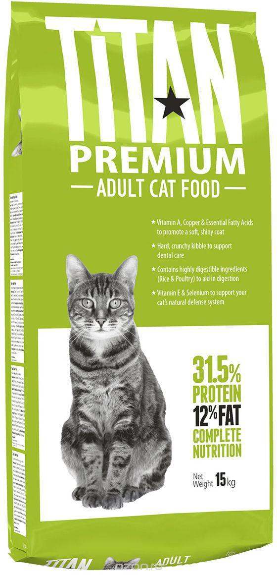 

Сухой корм Chicopee (Чикопи) Titan Premium Adult Cat 15 кг для взрослых кошек и котов с мясом птицы