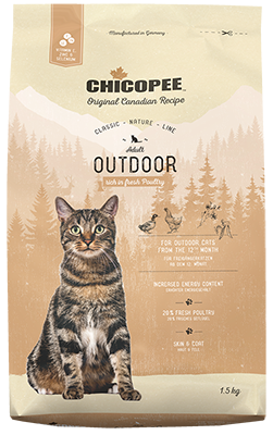 

Сухой корм Chicopee (Чикопи) CNL CAT Adult Outdoor 1.5 кг с лососем для привередливых кошек