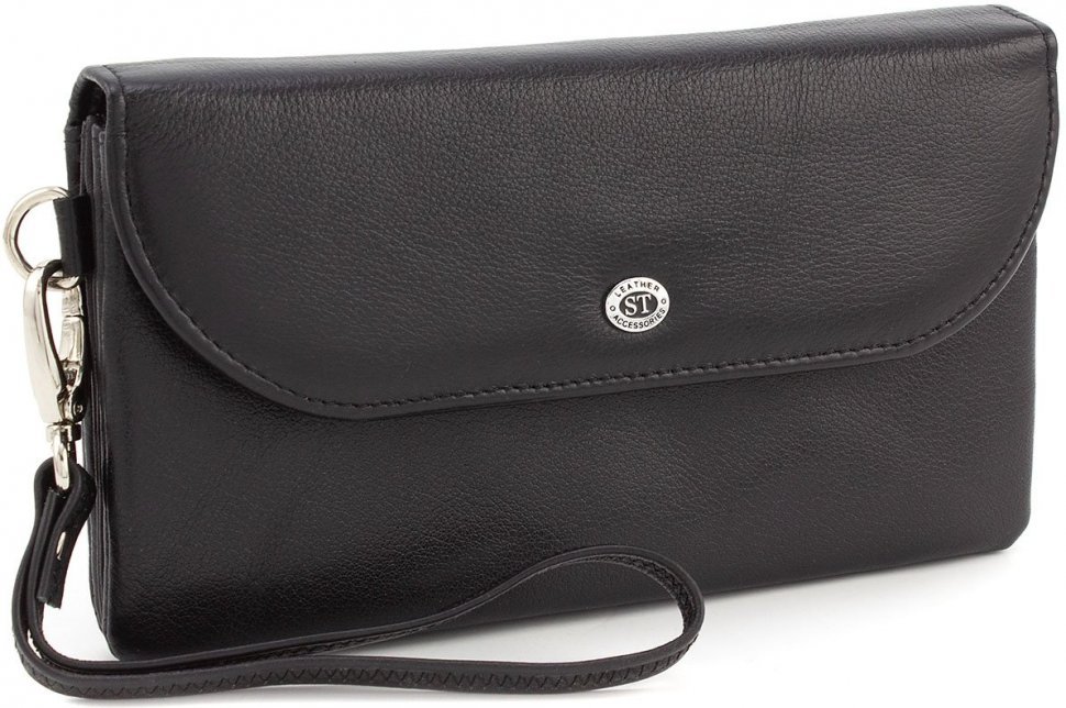 

Кожаный кошелек-клатч ST Leather