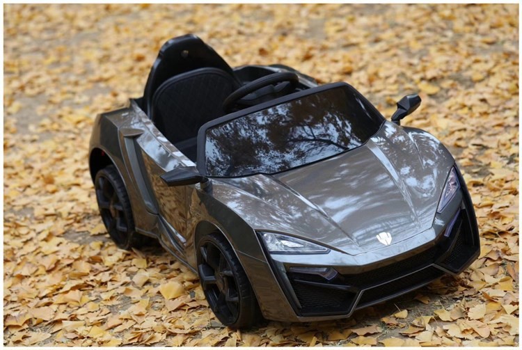 

Детский электромобиль Lukan Hypersport (2 мотора по 35W, MP3) Baby Tilly T-7623 EVA BLACK Черный (T-7623 EVA BLACK)