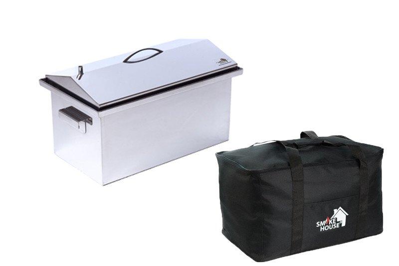 

Коптильня горячего копчения Smoke House L DeLuxe с сумкой