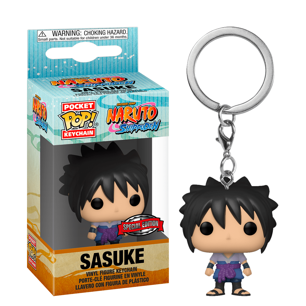 

Фигурка-брелок Funko Pop Фанко Поп Sasuke Саскэ Утиха Naruto Shippuden 4см NA KC S