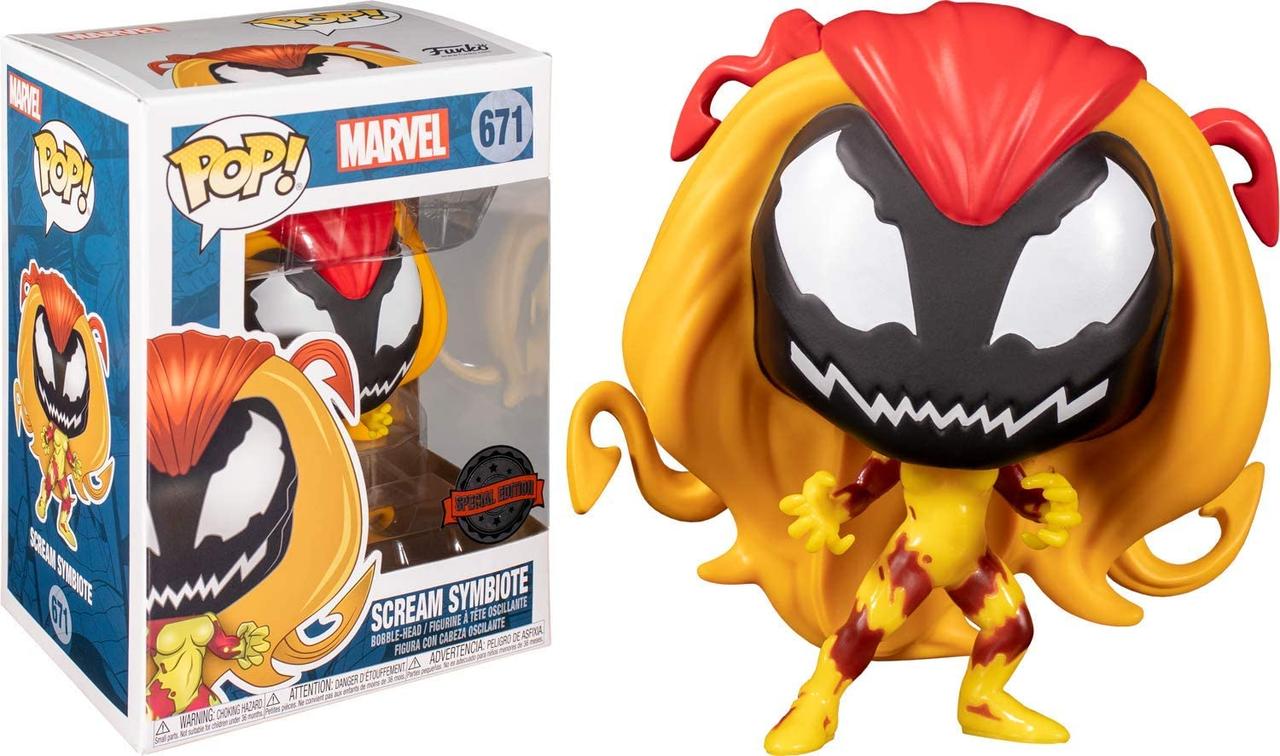 

Фигурка Funko Pop Симбиот Крик Марвел Scream Symbiote 10см FP M SS 671