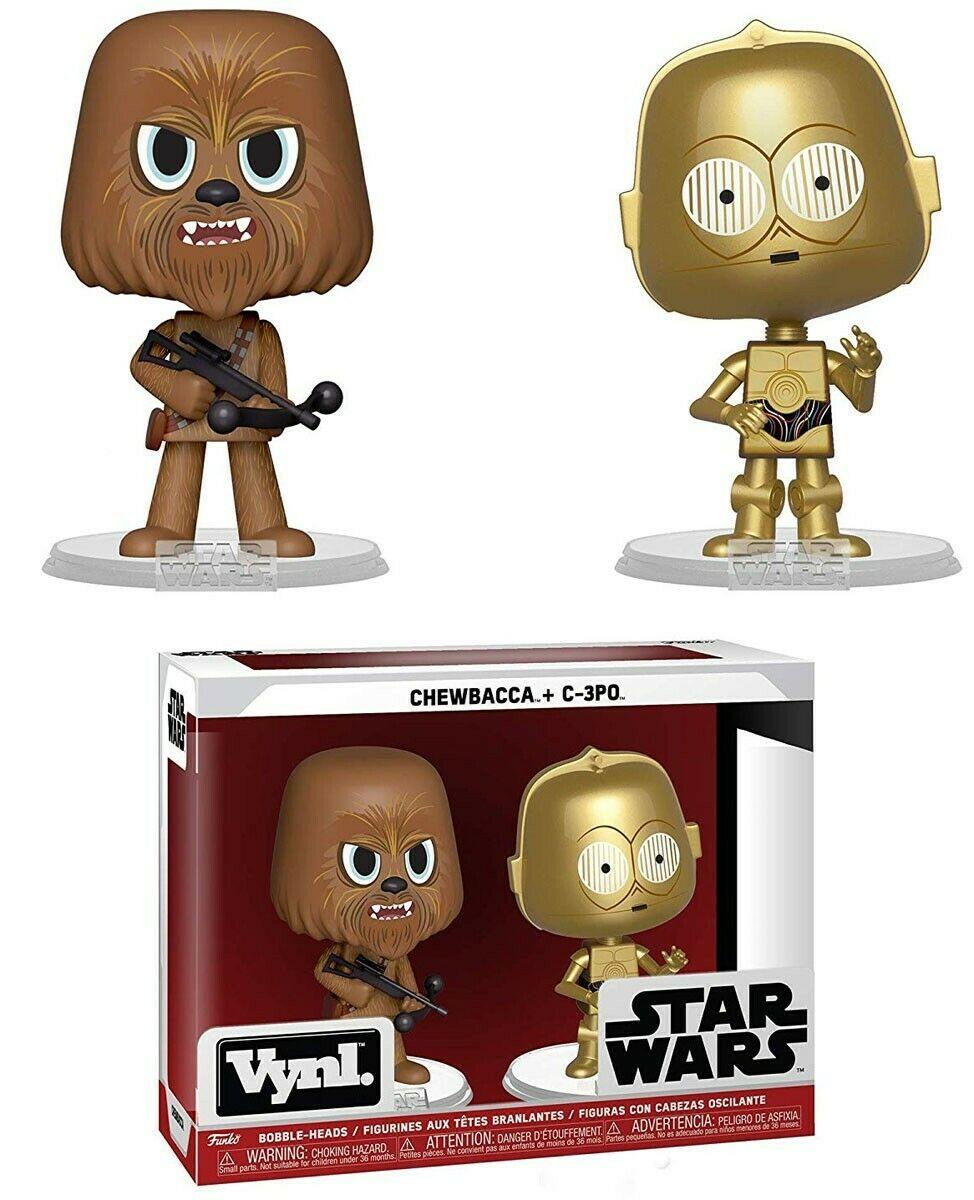 

Набор фигурок Funko Vinyl Exclusive Чубакка и Трипио C-3PO Звёздные войны Chewbacca and C-3PO SW CC618