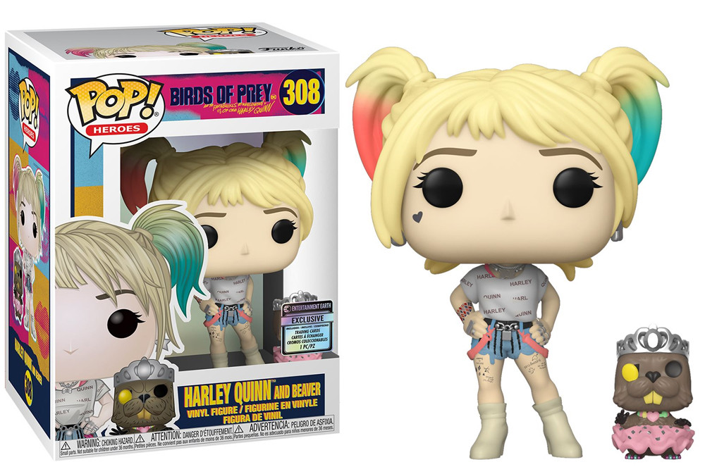 

Фигурка Funko Pop Фанко Поп Хищные птицы Харли с бобром Birds of Prey Harley with Beaver 10 cм BOP HQ 308