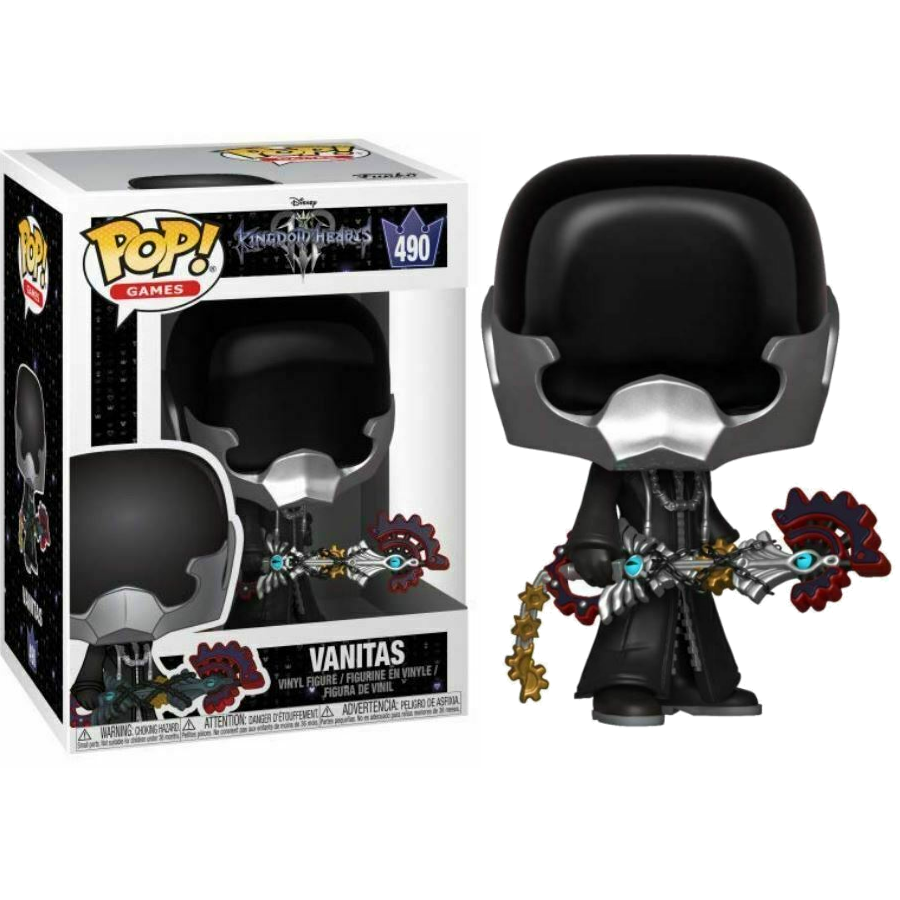 

Фигурка Funko Pop Фанко Поп Ванитас Королевство Сердец Games - Kingdom Hearts III: Vanitas KH V490