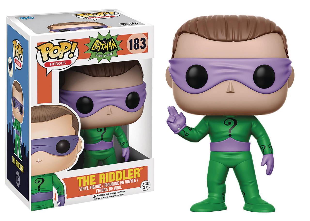 

Фигурка Funko Pop Фанко Поп Бэтмен 66 Риддлер Batman The Riddler 10 см TR183