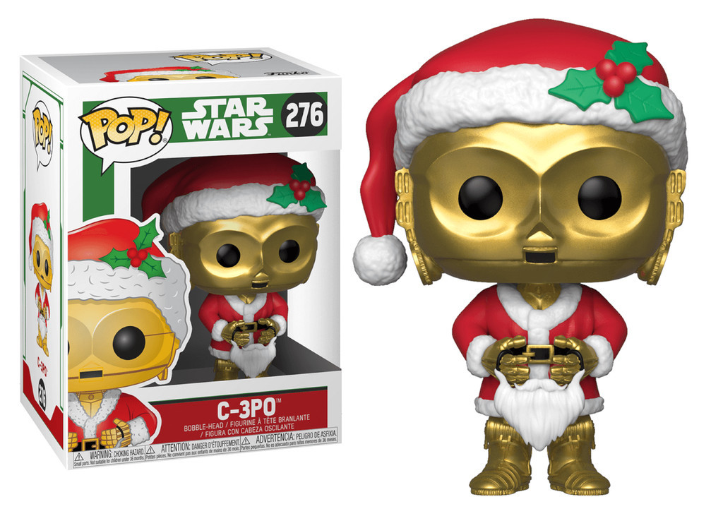 

Фигурка Funko Pop Фанко Поп Звездные Войны Санта Си Три Пи О Star Wars Santa C-3PO 10 см SW RD 276