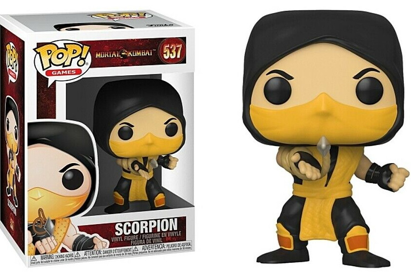 

Фигурка Funko Pop Фанко Поп Скорпион Мортал Комбат Mortal Kombat Scorpion 10 см MK LK 537