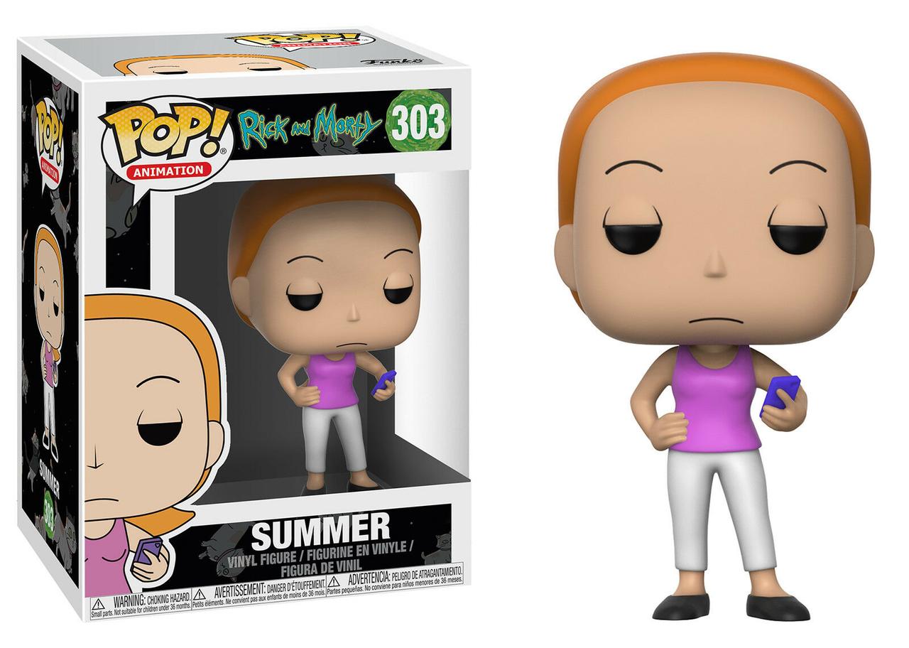

Фигурка Funko Pop Фанко Поп Рик и Морти Саммер Rick and Morty Summer 10 см RM S 303