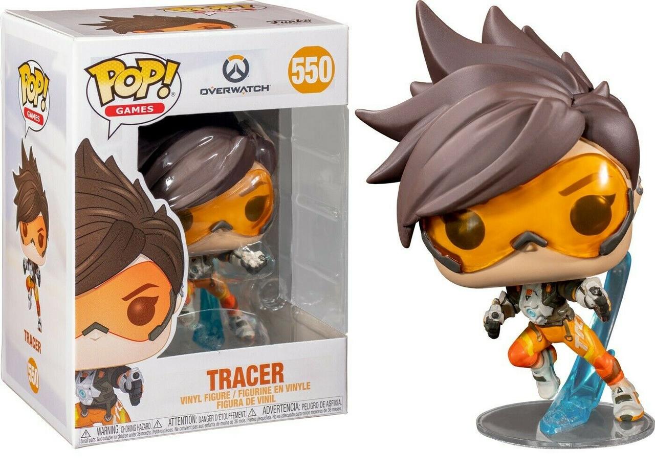 

Фигурка Funko Pop Фанко Поп Overwatch Tracer OW2 Овервотч Pop Трейсер OW2 10см OW T 550