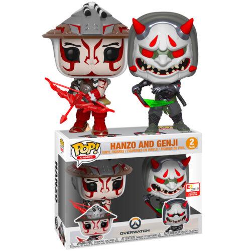 

Фигурка Funko Pop Фанко Поп Овервотч Хандзо и Генджи Hanzo and Genji Exclusive 10 см O HG 2 Pack