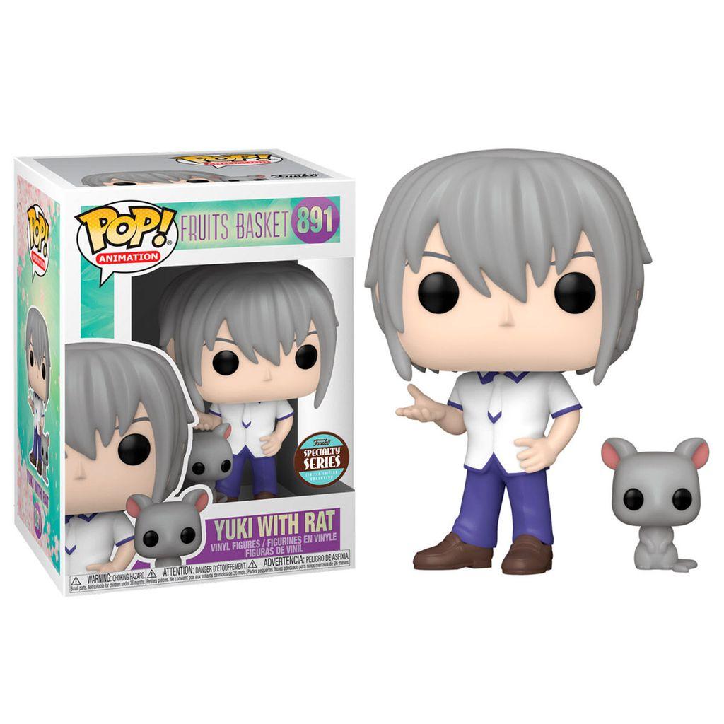 

Фигурка Funko Pop Юки с крысой Корзинка с Фруктами Fruits Basket Yuki With Rat 10см FP FB 891