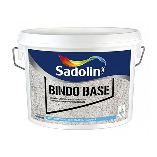 

Грунт-краска Sadolin Bindo Base белая 1 л арт 51-031
