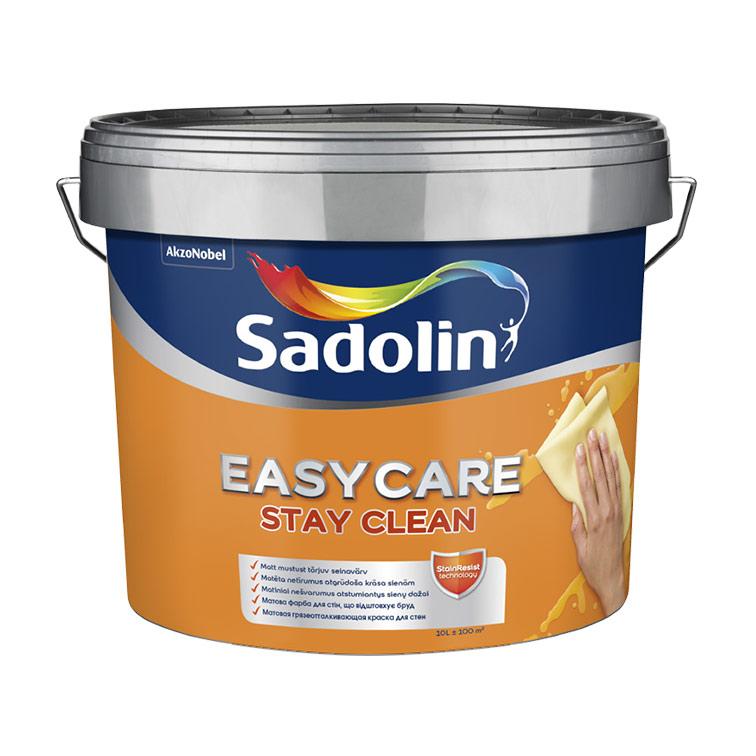 

Краска грязеотталкивающая Sadolin EasyCare белая 10 л арт 500-12