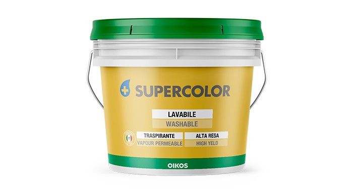 

Экологичная интерьерная краска Oikos Supercolor Белая 4 л арт - 1007