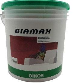 

Декоративная краска Oikos Biamax 14 л белая арт - 1002