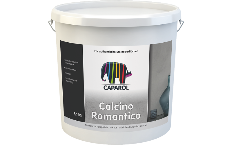 

Шпатлевочная масса Caparol Calcino Romantico белый 7,5 кг арт - 890375