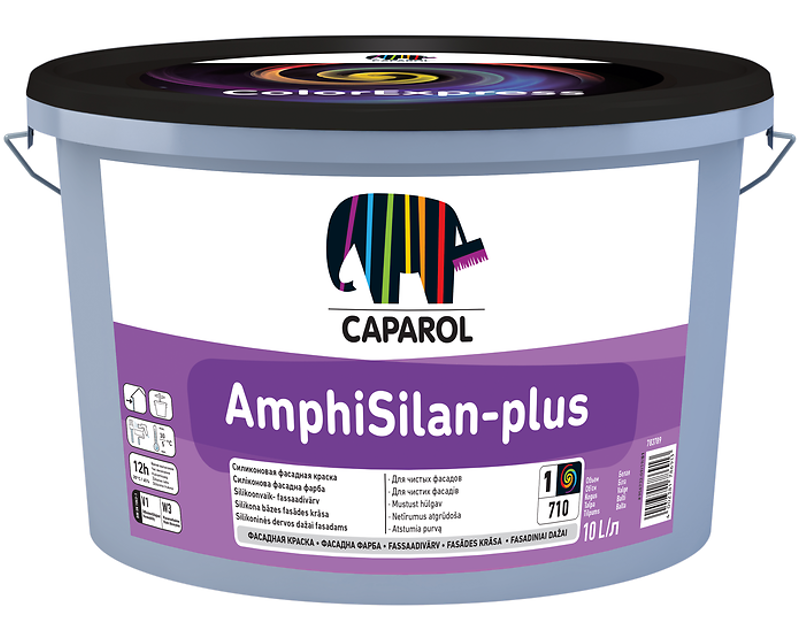 

Краска фасадная Caparol AmphiSilan-Plus белая 10 л арт - 969124