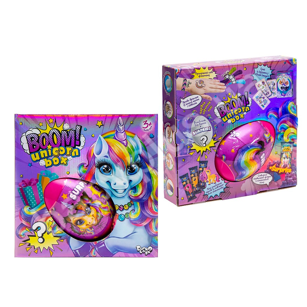 

Набор креативного творчества Boom! Unicorn Box BUB-01-01U игрушка сюрприз