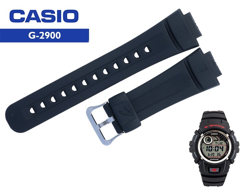 

Ремешки Casio G-Shock G-2900 Black Original